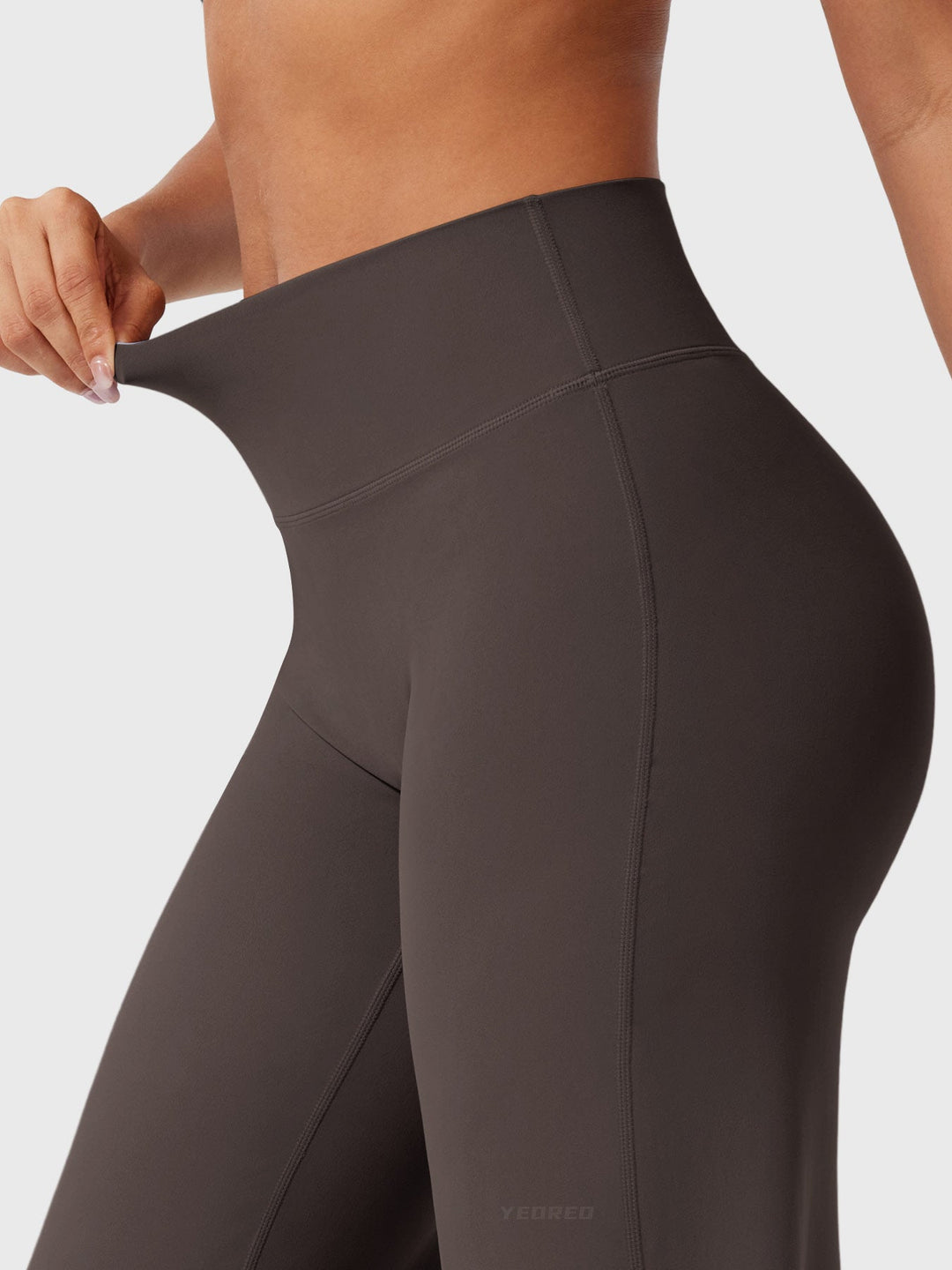 Yvonne | Damen Sommerweite Hose mit Hoher Taille