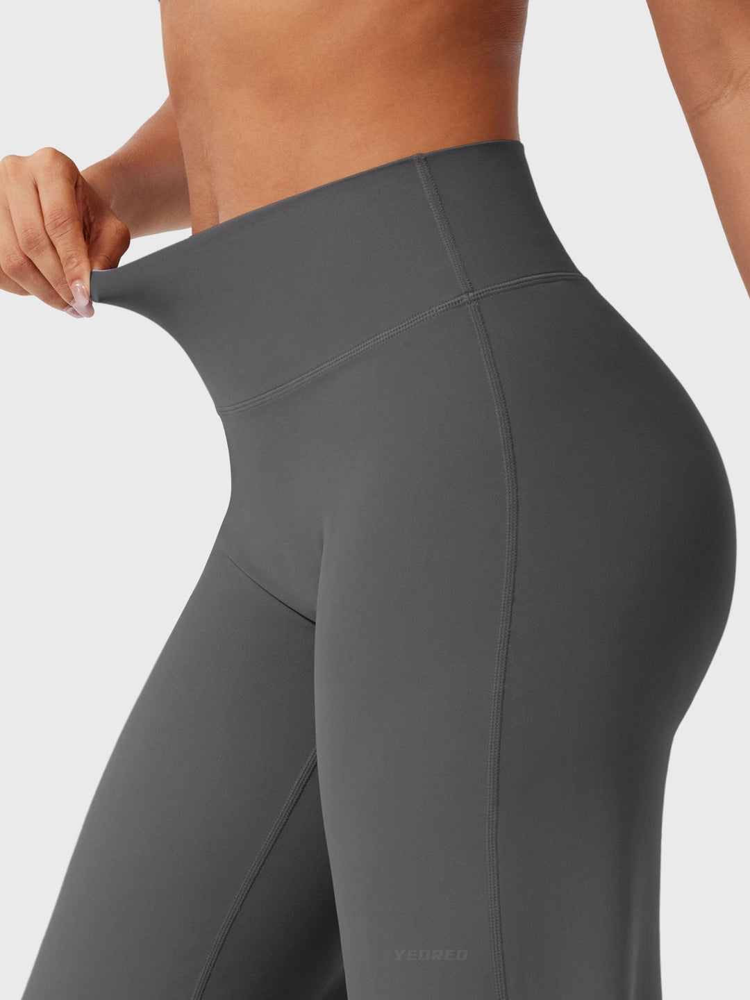 Yvonne | Damen Sommerweite Hose mit Hoher Taille