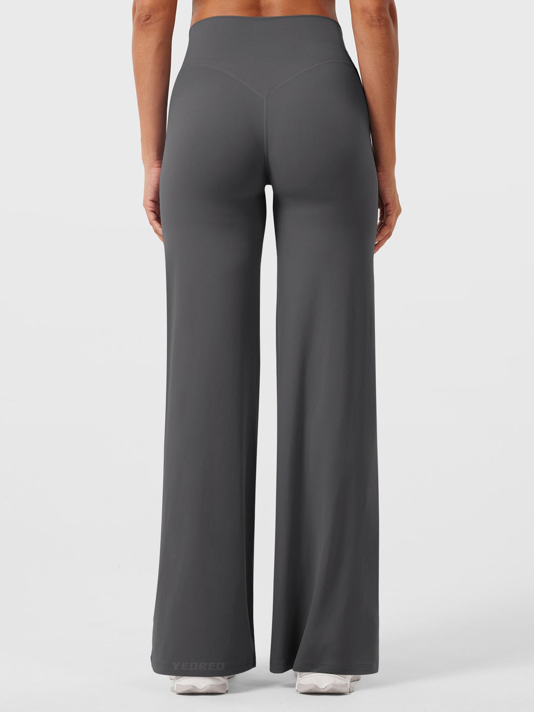 Yvonne | Damen Sommerweite Hose mit Hoher Taille