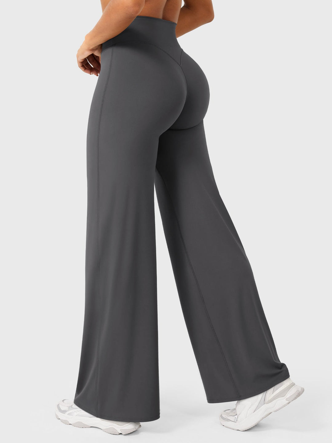 Yvonne | Damen Sommerweite Hose mit Hoher Taille
