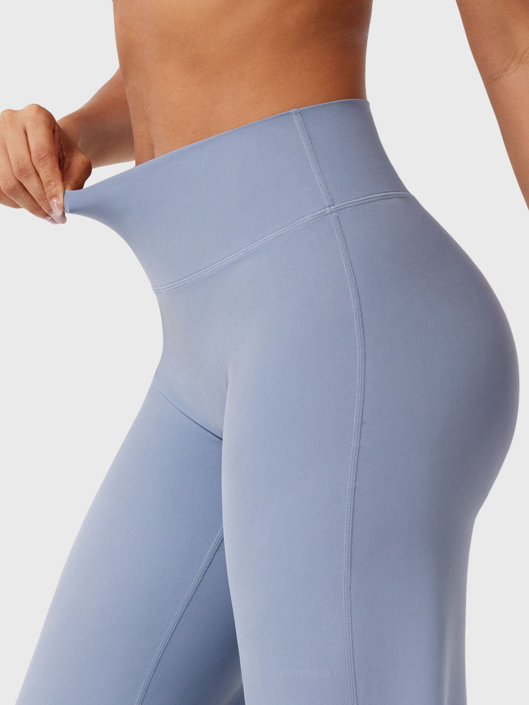 Yvonne | Damen Sommerweite Hose mit Hoher Taille
