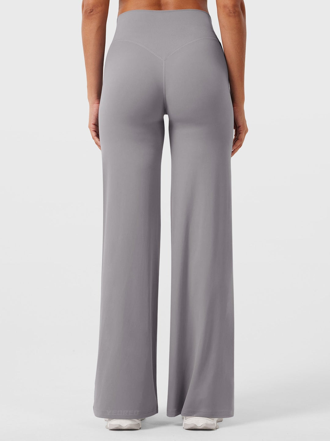 Yvonne | Damen Sommerweite Hose mit Hoher Taille