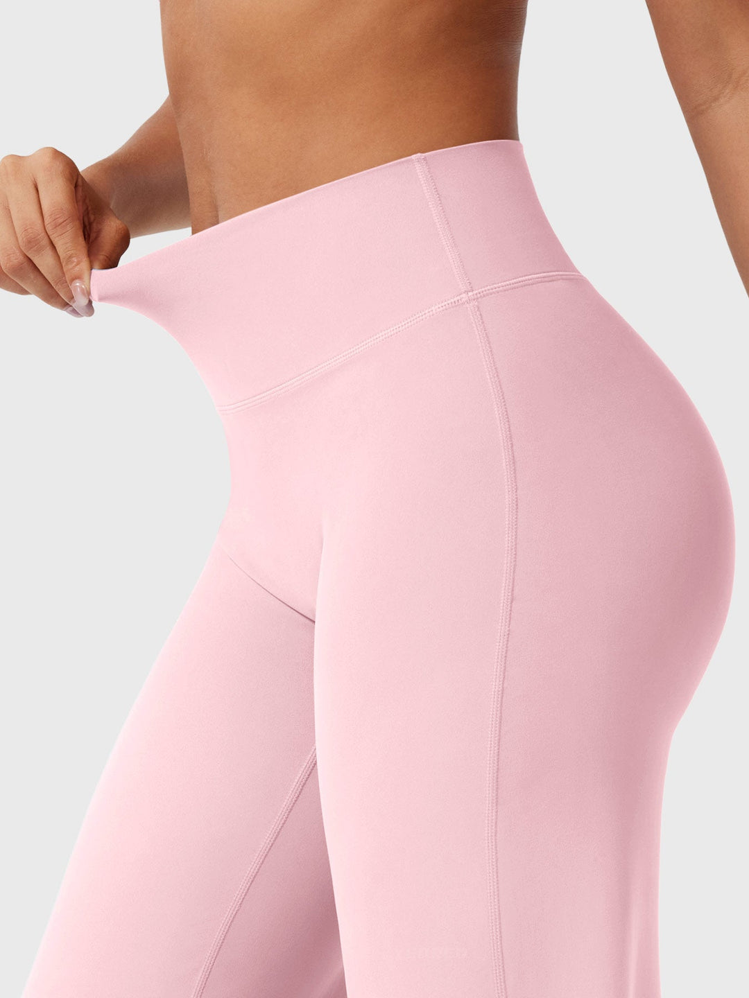 Yvonne | Damen Sommerweite Hose mit Hoher Taille