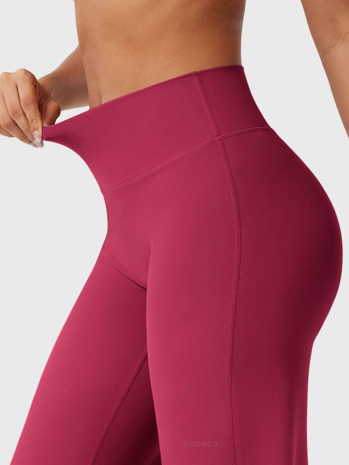 Yvonne | Damen Sommerweite Hose mit Hoher Taille